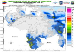 “Paragua en manos”: Lluvias y nubosidad se esperan en varias zonas del país, según Inameh este #6Feb