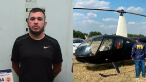 El intento de fuga de un capo narco en helicóptero y el insólito punto de aterrizaje en un penal de Argentina (VIDEOS)