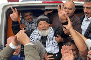 Israel liberó al más anciano de sus presos palestinos tras cumplir una pena de 17 años