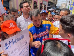 Guaidó: Aragua se suma a #MiVotoVale para recuperar la industria y el empleo