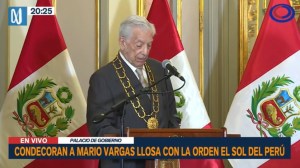 Vargas Llosa criticó injerencia de presidentes extranjeros: Han intervenido de manera indecorosa en asuntos peruanos