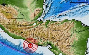 Se registró un sismo de magnitud 4.9 en El Salvador