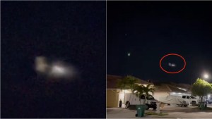 ¿Ovnis? Captan en VIDEO el inusual comportamiento de un objeto en el cielo de Florida