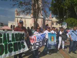 “No hay bloqueo, lo que hay es saqueo”: Trabajadores de Corpoelec en Mérida exigen mejores condiciones laborales