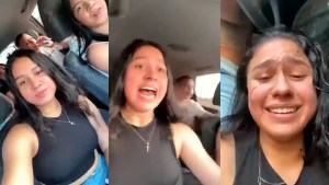 VIDEO impactante: volcaron por hacer trend de TikTok, lo mostraron en las redes y hay polémica