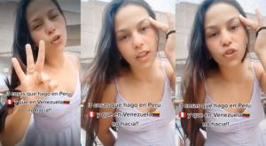 Reveló qué puede hacer en Perú que no podía realizar en Venezuela y se hizo viral (VIDEO)
