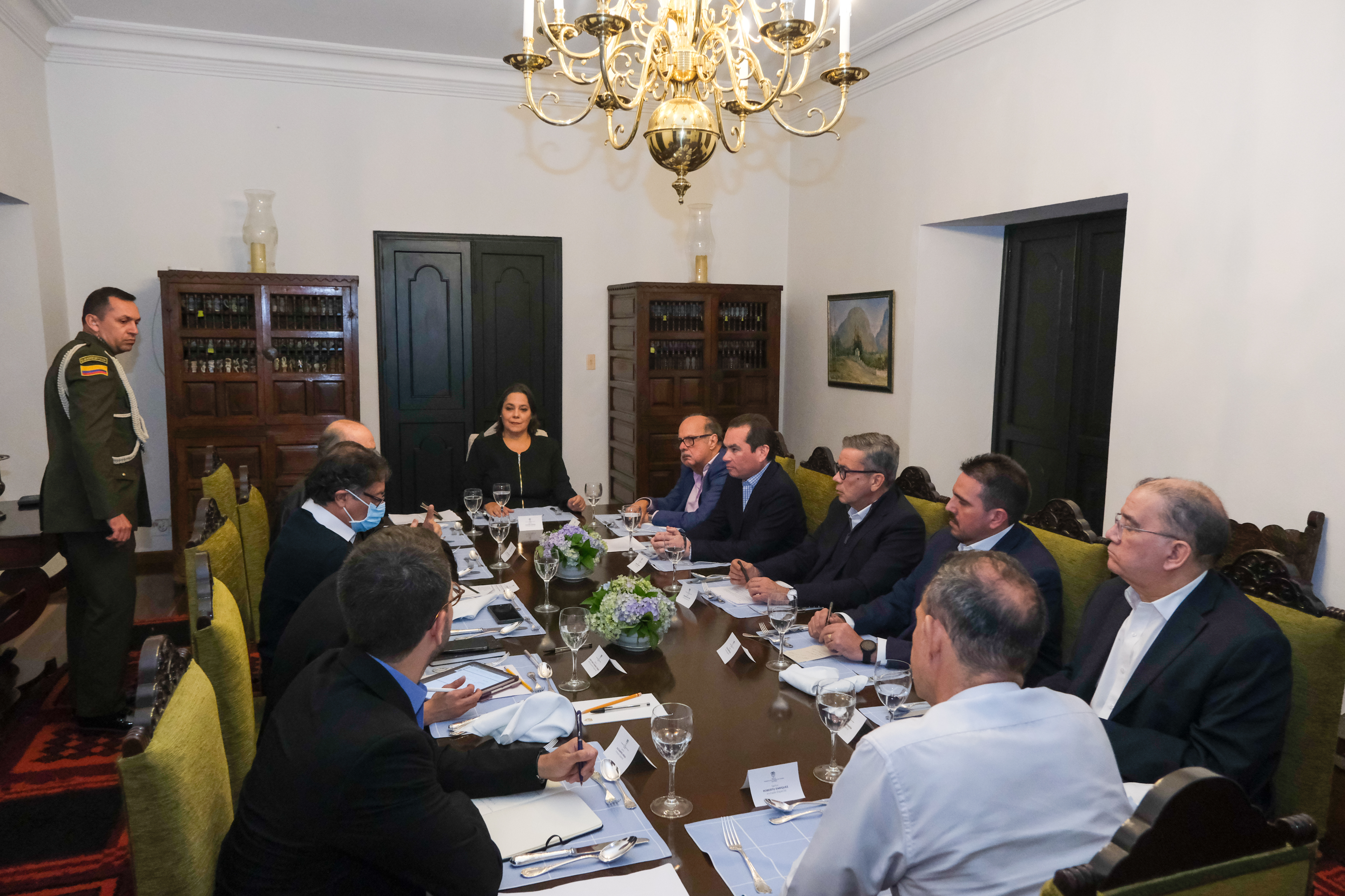 Plataforma Unitaria de Venezuela se reunió con Gustavo Petro en Bogotá (Video)