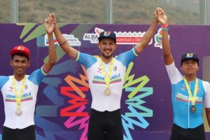 Edwin Torres ganó el primer oro de Venezuela en los Juegos del Alba en ciclismo de ruta