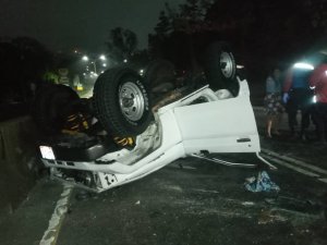 Una pareja fallecida y dos heridos dejó aparatoso accidente en la Carretera Panamericana