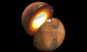 La Nasa descubrió un importante dato sobre el corazón de Marte