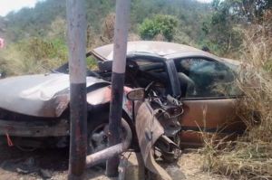 Accidente de tránsito dejó un muerto y cuatro heridos en Anzoátegui