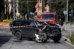 El impactante accidente de Ciro Immobile: chocó contra un tranvía y terminó herido en un hospital