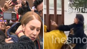 Revelan nuevo VIDEO de la tángana que se armó en pleno funeral de Julián Figueroa