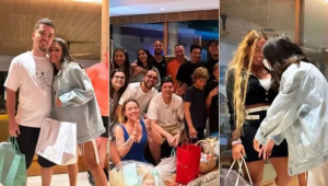 La multitudinaria fiesta que organizó Neymar en su mansión de Río de Janeiro