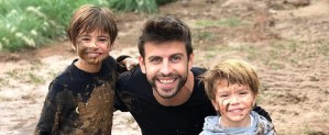 ¿Pique un buen padre? Video en el Camp Nou demuestra que “los shakiritos” no la pasan bien
