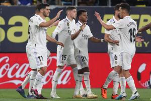 Dos goles en cuatro minutos dan triunfo al Real Madrid sobre Cádiz