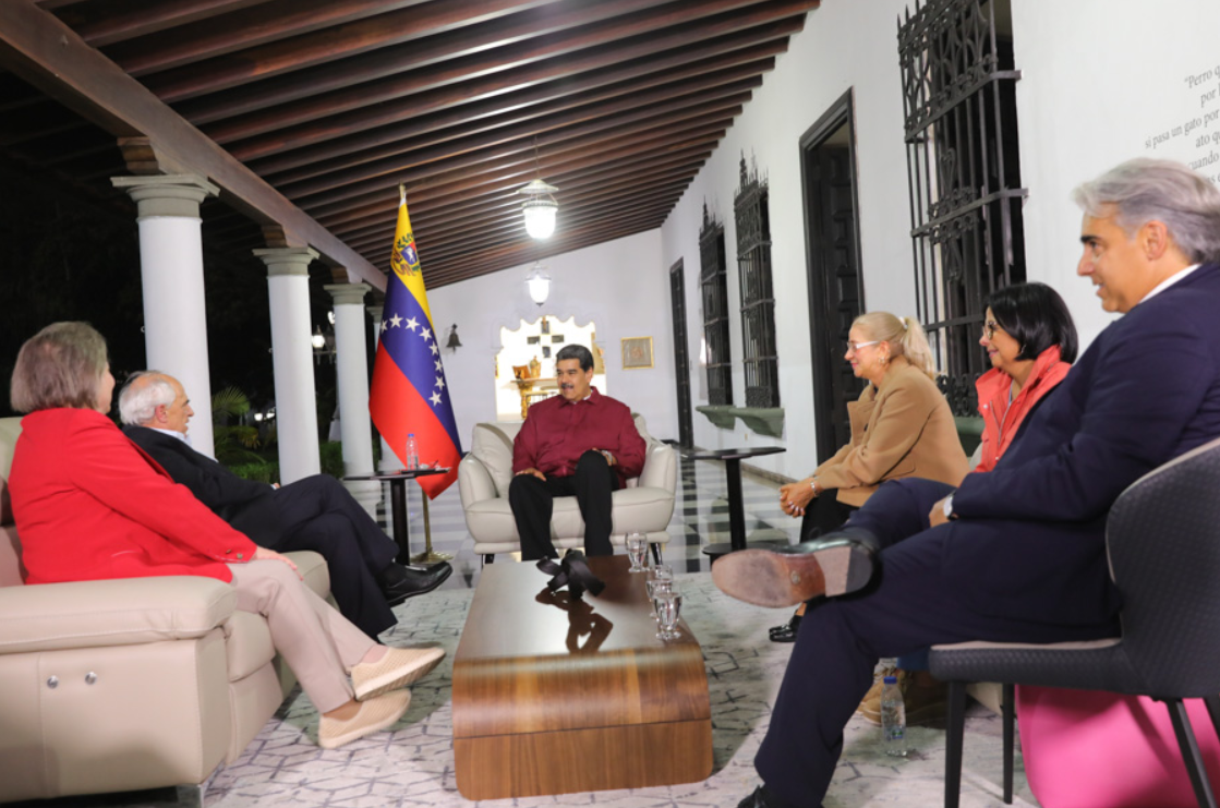 Expresidente colombiano Ernesto Samper se reunió con Nicolás Maduro