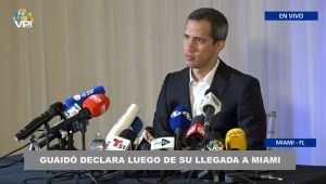 Juan Guaidó desde EEUU: Hoy soy un doble perseguido político