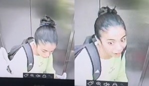 ¡La pillaron en un ascensor! Viralizan “inesperada” reacción de venezolana a fuerte temblor en Chile (VIDEO)