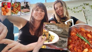 Las hermanas Veneziano presentaron el recetario Sabores que palpitan en la memoria