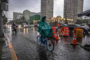 Alerta roja en China por lluvias torrenciales y altas temperaturas