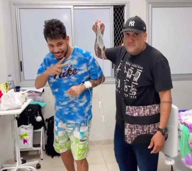 Venezuelan comedian shot in Brazil showed his recovery from the hospital (VIDEO) LaPatilla.com