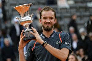 El ruso Daniil Medvedev se proclamó campeón del Masters 1000 de Roma