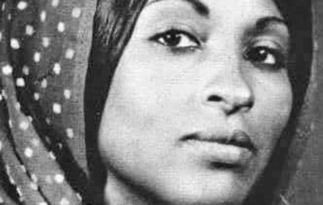 Sudanese actress Asia Abdelmajid was killed in crossfire when a shell hit her home