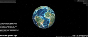 IMÁGENES: Este mapa de Google muestra cómo era la Tierra en la época de los dinosaurios