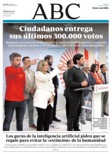 Portadas de la prensa internacional de este miércoles 31 de mayo de 2023