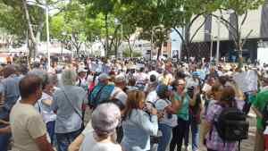 Jubilados y pensionados caraqueños rechazaron el “exterminio” del régimen de Maduro