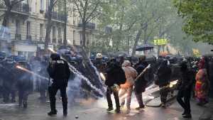 Altercados en París y otras ciudades francesas en medio de la conmemoración del #1May