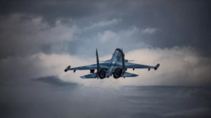 VIDEOS: un cazabombardero y helicópteros rusos son derribados cerca de Ucrania