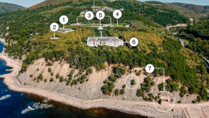 Empresa que construyó guarida subterránea de Putin a orillas del Mar Negro desvela mapas del complejo