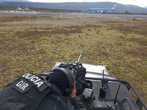 Policía de Quito descartó amenaza de artefacto explosivo en avión procedente de Ámsterdam
