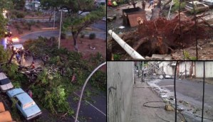 Lluvias y ráfagas de vientos causaron daños en varios sectores de La Guaira este #3Jun (Imágenes)
