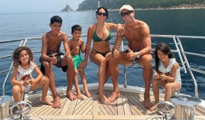 Cristiano Ronaldo y Georgina Rodríguez presumen sus vacaciones en su majestuoso yate