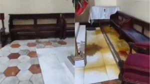 En videos: Así se inundó la iglesia San José de Caracas por las fuertes lluvias de este #24Jun