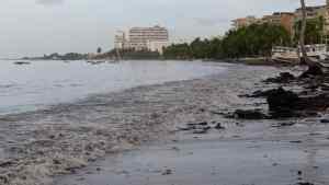 Mar de fondo y fuerte oleaje: Se comienzan a ver los primeros indicios de la tormenta Bret en Margarita