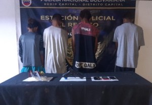 Cayeron cuatro de los presuntos delincuentes implicados en golpiza a un parquero en Sábana Grande (FOTO)