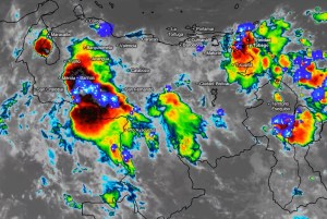 Inameh prevé breves y fuertes lluvias en varios estados de Venezuela este #12Jun
