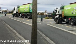 “Vivo en el futuro”: Latina quedó impactada al ver cómo recolectan la basura en Nueva Zelanda (VIDEO)