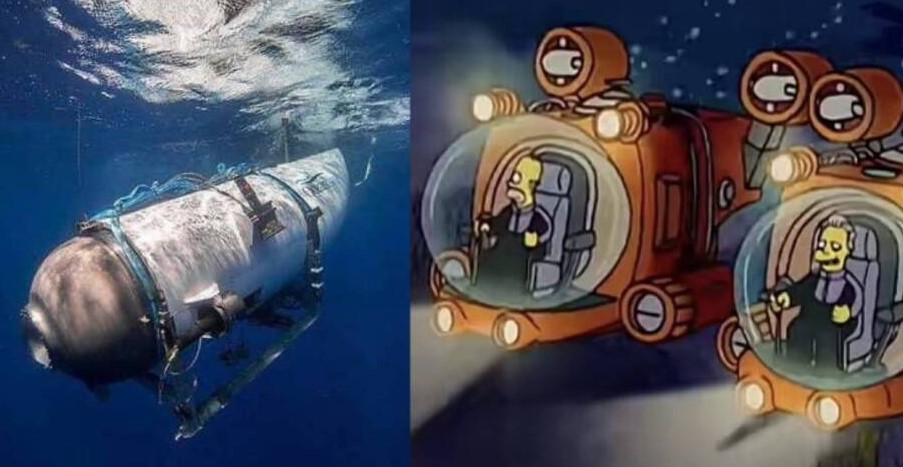 ¡Qué susto! Los Simpson también hicieron la predicción del submarino que se quedó sin oxigeno buscando el Titanic