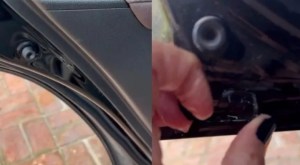 VIDEO: Descubrió para qué sirve un tapón “oculto” en su auto y se hizo VIRAL