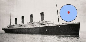 Cómo hacer para ver en Google Maps el lugar exacto en donde se hundió el Titanic