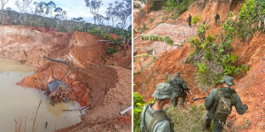 Régimen chavista prometió reforestar zonas afectadas por la minería ilegal en la Amazonía