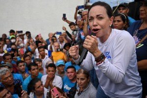 María Corina Machado se desliga del acuerdo firmado por la delegación de Maduro con opositores