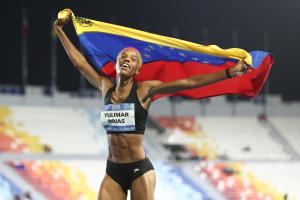 Mundial de Atletismo: Yulimar Rojas sacó tarea y clasificó a la final de salto triple en su primer intento