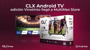 CLX Android TV edición Vinotinto llegó a MultiMax Store