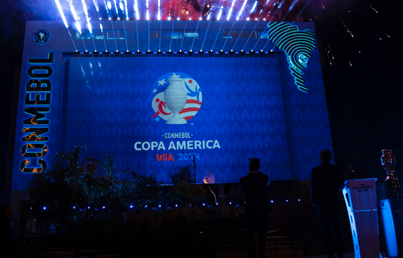 Fotos: Conmebol reveló el logotipo de la Copa América USA 2024